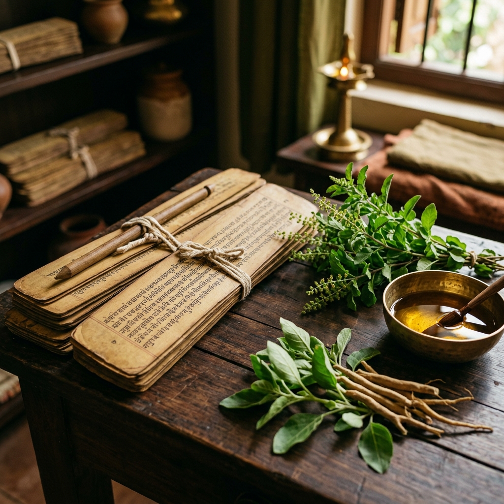 Ayurveda Chronicle Background